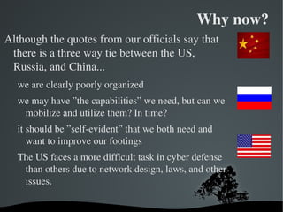 ” GhostNet” – 2008 to present – China, KyLin OS (BSD or ???) 