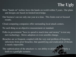 Cyber war: What to do Disrupt communications – military, business, personal 