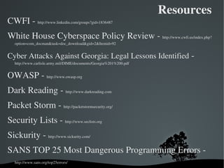 Modify / Destroy information sources, infrastructure, systems – change reality / history 