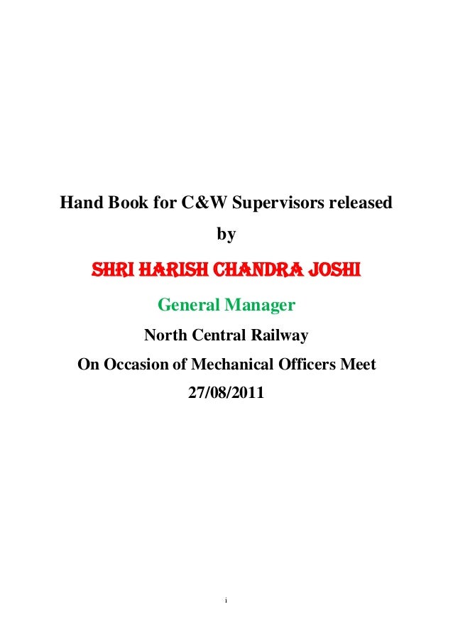 Hand Book On C W Hand Book On C W