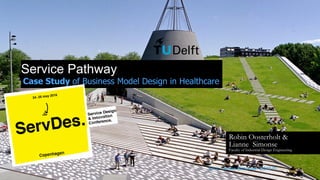 Dr.ir. Lianne Simonse– 2016 ©
Service Pathway
Case Study of Business Model Design in Healthcare
Robin Oosterholt &
Lianne Simonse
Faculty of Industrial Design Engineering
 
