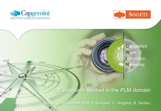 Cwin16 tls-iot approach-applied_in_the_plm_domain | PDF