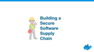 Building a
Secure
Software
Supply
Chain
 