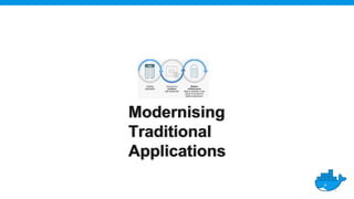 Modernising
Traditional
Applications
 