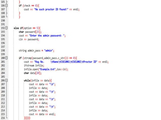 C++ with student management system project | PPTX