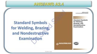 CWI & ASNT Visual Testing (VT) Level II Notes-Dr. Samir Saad