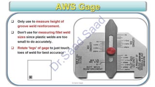 CWI & ASNT Visual Testing (VT) Level II Notes-Dr. Samir Saad