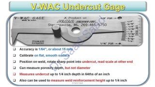 CWI & ASNT Visual Testing (VT) Level II Notes-Dr. Samir Saad