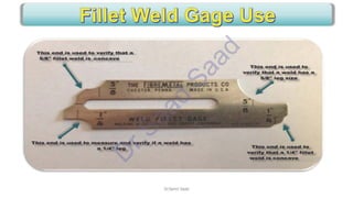 CWI & ASNT Visual Testing (VT) Level II Notes-Dr. Samir Saad