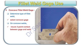 CWI & ASNT Visual Testing (VT) Level II Notes-Dr. Samir Saad