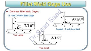 CWI & ASNT Visual Testing (VT) Level II Notes-Dr. Samir Saad