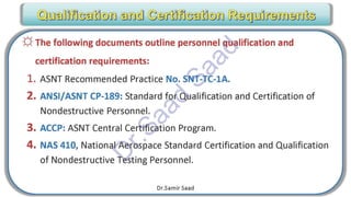 CWI & ASNT Visual Testing (VT) Level II Notes-Dr. Samir Saad