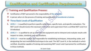 CWI & ASNT Visual Testing (VT) Level II Notes-Dr. Samir Saad