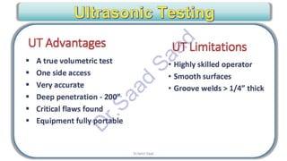 CWI & ASNT Visual Testing (VT) Level II Notes-Dr. Samir Saad