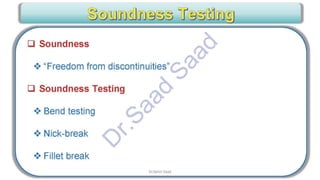 CWI & ASNT Visual Testing (VT) Level II Notes-Dr. Samir Saad