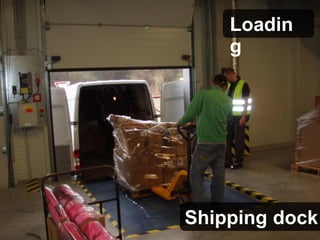 Loadin
g
Shipping dock
 