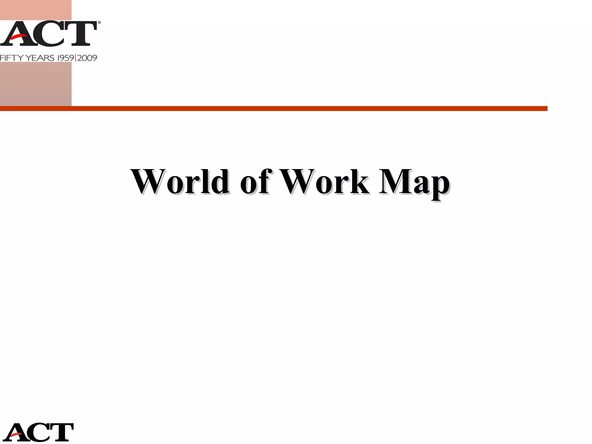 World of Work Map 