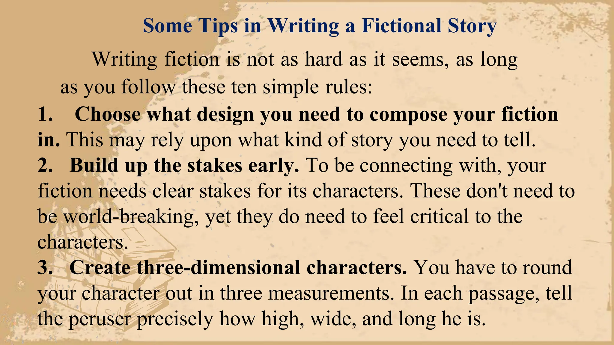 CREATIVE WRITING MODULE 5: FICTIONAL GENRE | PPTX