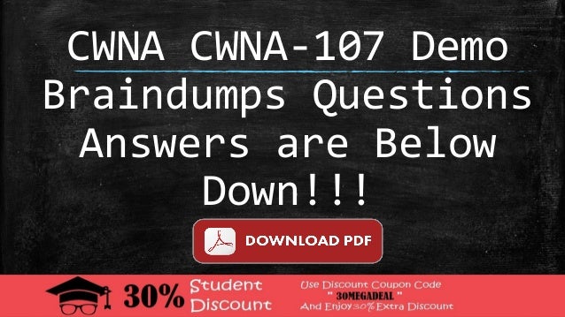 CWNA-109 Prüfungs