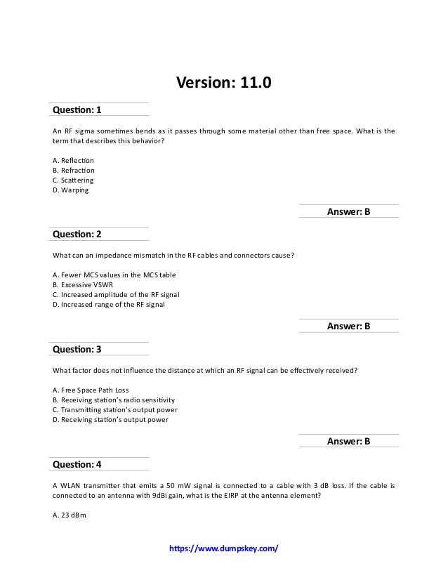 Reliable CWNA-107 Dumps Ebook
