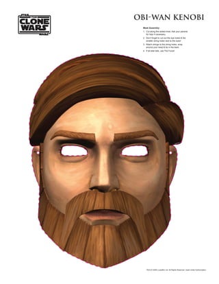 MASCARA ANAKIN SKYWALKER | PDF