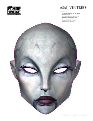 MASCARA ANAKIN SKYWALKER | PDF