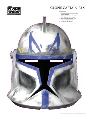 MASCARA ANAKIN SKYWALKER | PDF