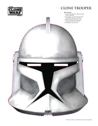 MASCARA ANAKIN SKYWALKER | PDF