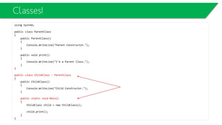 If we have many objects of each type of Human, Animal and Car and we want to call
ConsumeWater() for all objects of Human, Animal and Car; we have to call it like this:
human1.ConsumeWater();
human2.ConsumeWater();
human3.ConsumeWater();
animal1.ConsumeWater();
animal2.ConsumeWater();
car1.ConsumeWater();
car2.ConsumeWater();
But if we can implement a common functionalities from a common place, that would be nice!
interface
Human Animal Car
Implementation
and not
inheritance!
 