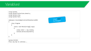 this Keyword
What is it?
 