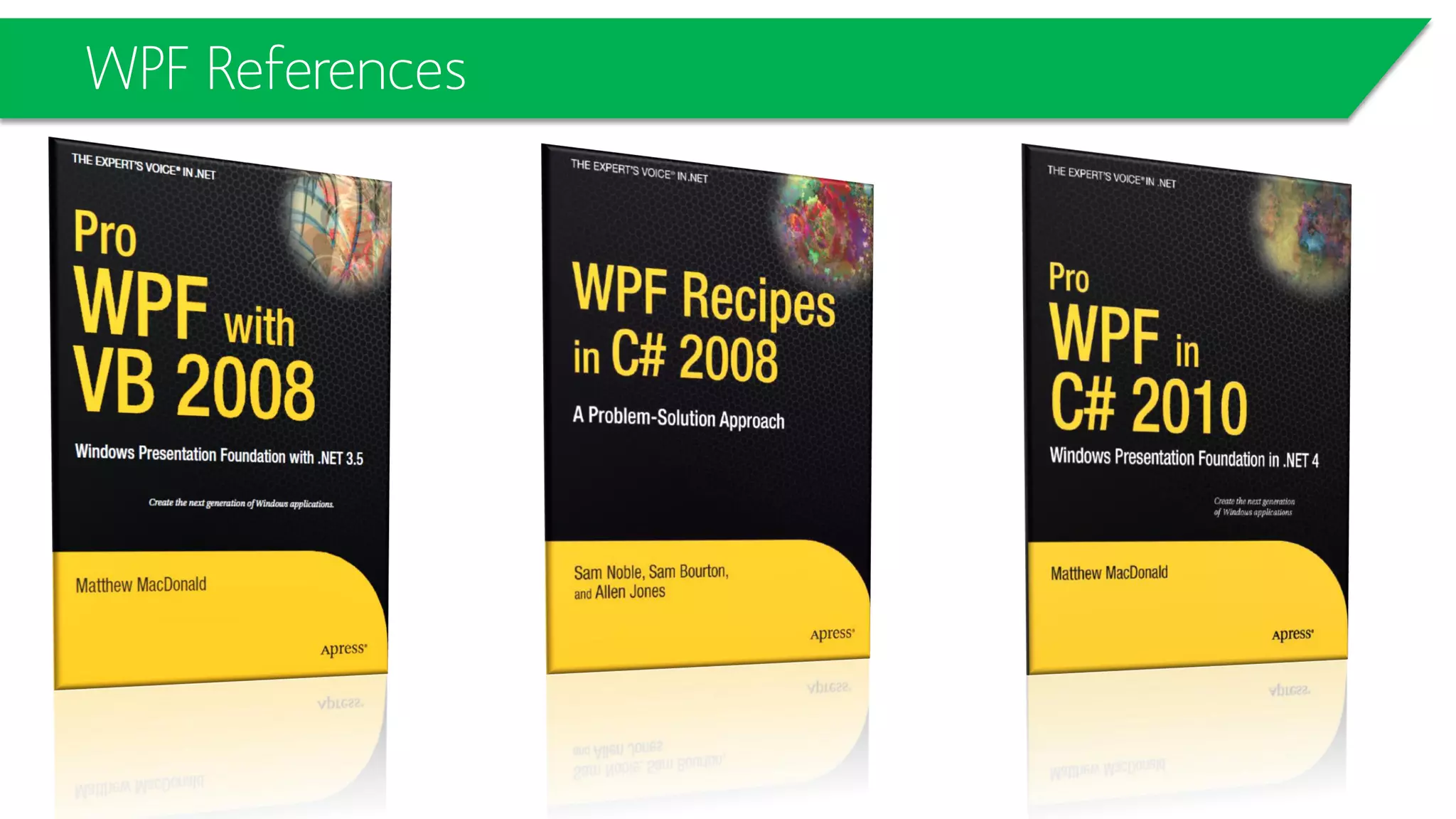 WPF References
 