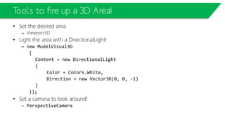 Modelvisual3d Class WPF L03-3D Rendering and 3D Animation | PDF