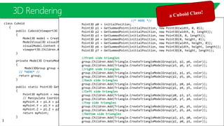 Modelvisual3d Class WPF L03-3D Rendering and 3D Animation | PDF