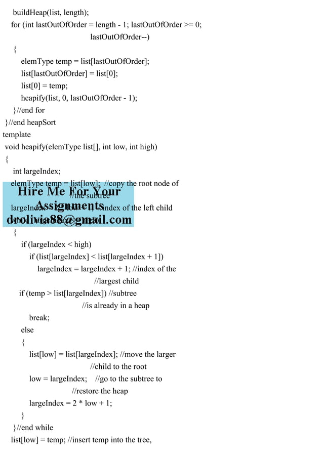c++Write a program to test the selection sort algorithm for array-.pdf