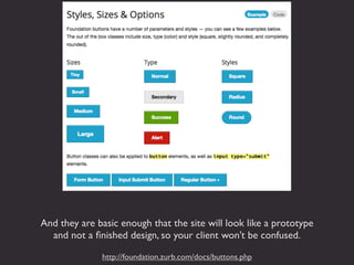 Frameworks generally come with built-in styles for various elements, such
as forms and buttons.You probably won’t use thes...