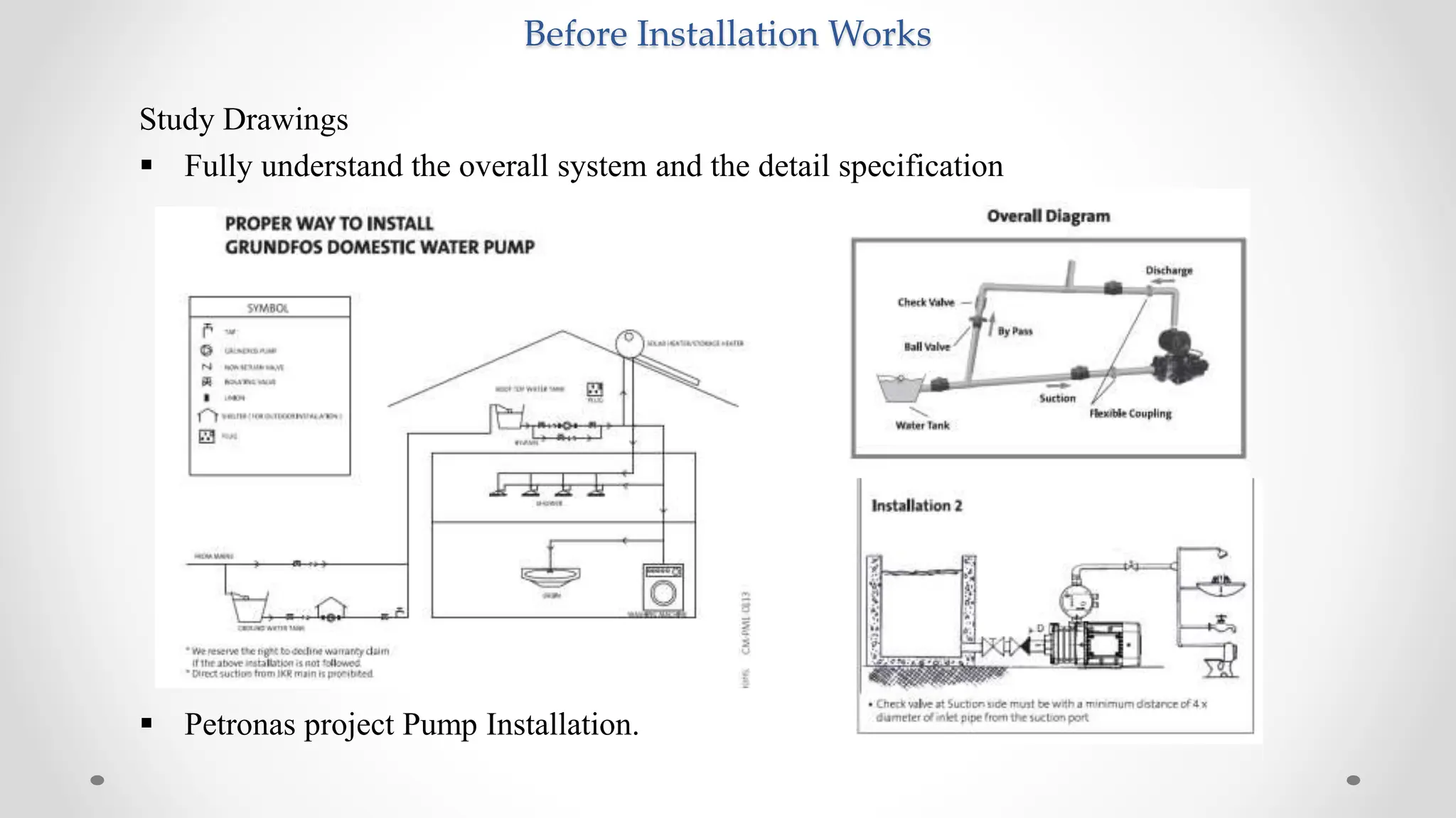 cold water sanitary plumbing system requirement design for renovation ...