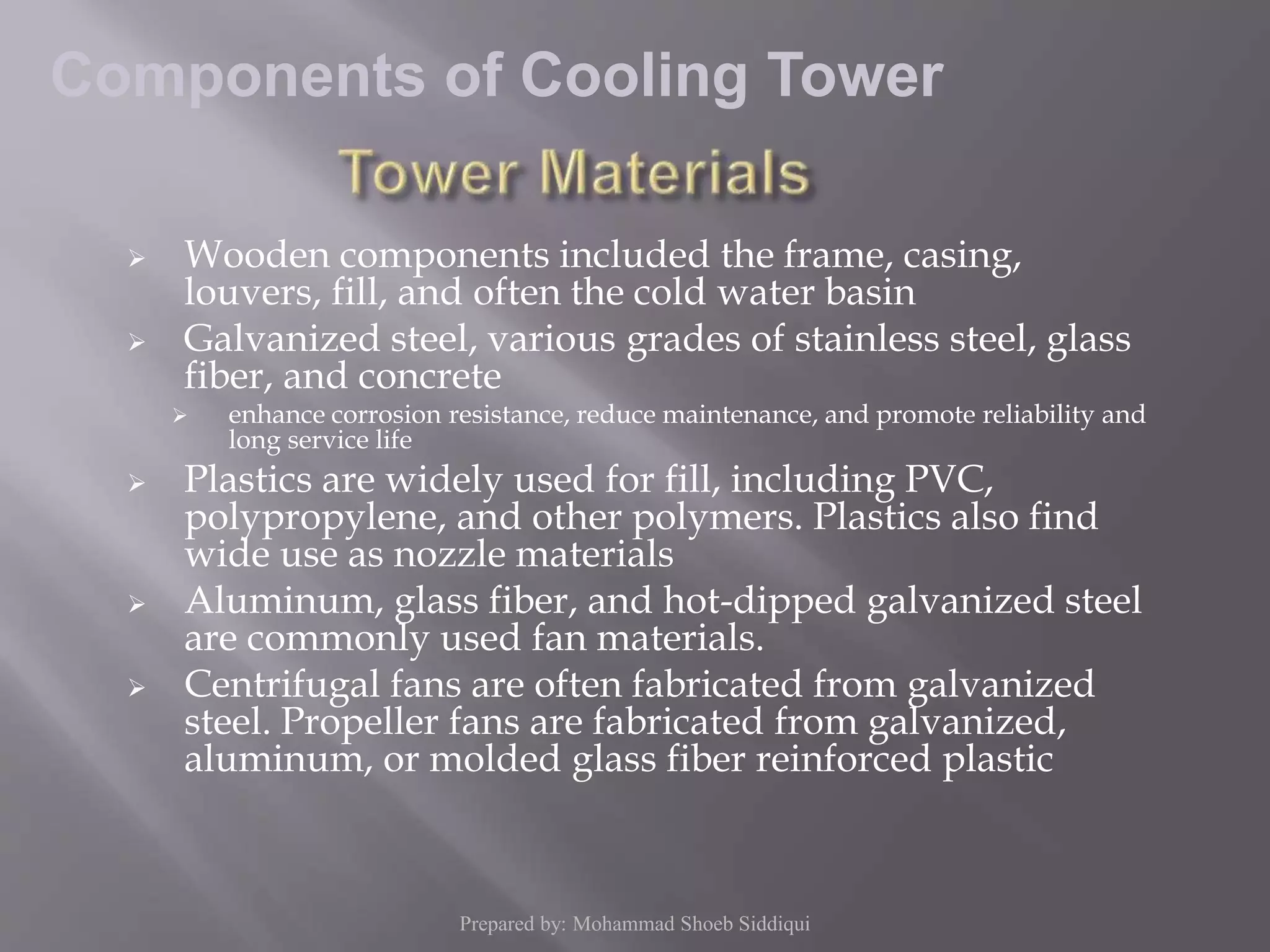 Cooling water (CW) system | PPSX