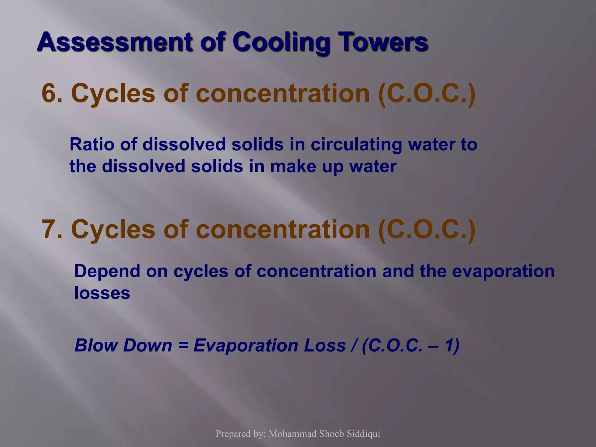 Cooling water (CW) system | PPSX