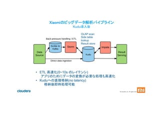 #cwt2016 Apache Kudu 構成とテーブル設計 | PDF