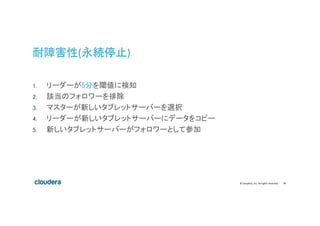 #cwt2016 Apache Kudu 構成とテーブル設計 | PDF