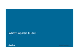 #cwt2016 Apache Kudu 構成とテーブル設計 | PDF