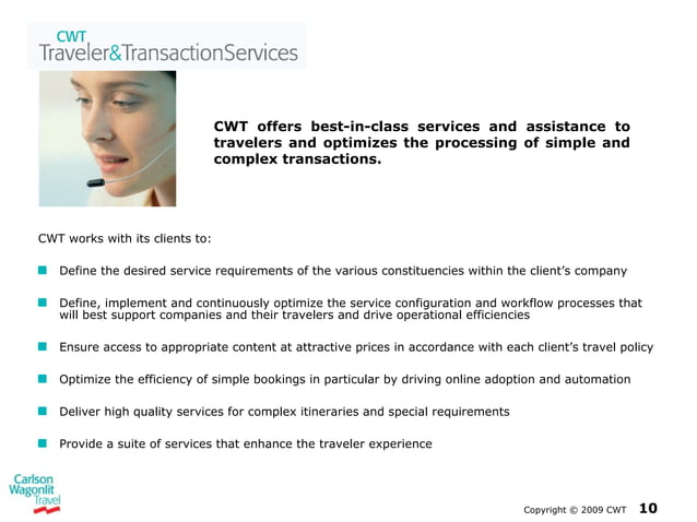 CWT Company Overview | PPT