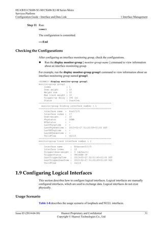 Cx600 x1-m & cx600-x2-m v800 r005c01 configuration guide - interface ...