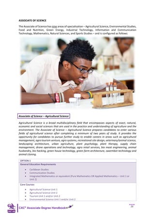 CXC-AD Associate Degree Handbook (Revised) | PDF