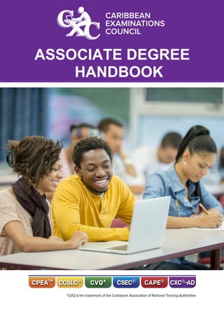 CXC-AD Associate Degree Handbook (Revised) | PDF