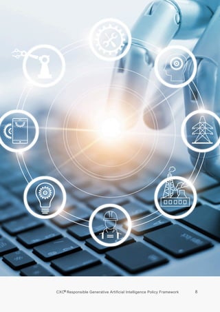 CXC® Responsible Generative Artificial Intelligence Policy Framework | PDF