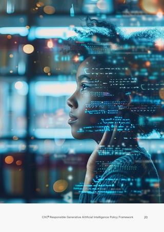 CXC® Responsible Generative Artificial Intelligence Policy Framework | PDF