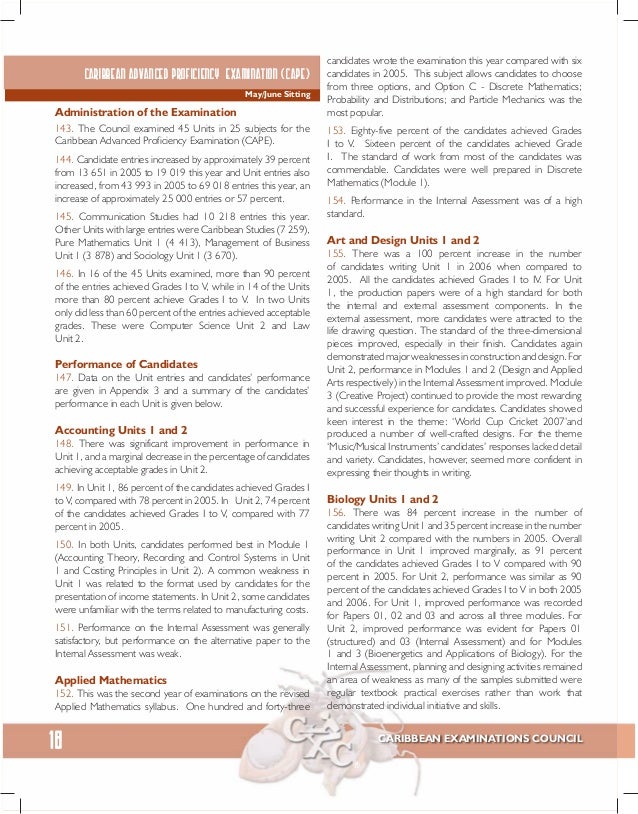 csec 2006 june foodandnut - 2 - food and nutrition general proficiency examination june 2006 general comments the caribbean examinations council administered its twenty-fifth examination in. csec 2006 june foodandnut - 2 - food and nutrition general proficiency examination june 2006 general comments the caribbean examinations council administered its twenty-fifth examination in.