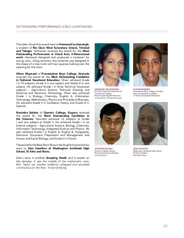  Cxc Best Short Stories 2012 Sample Short Story Many Short Stories