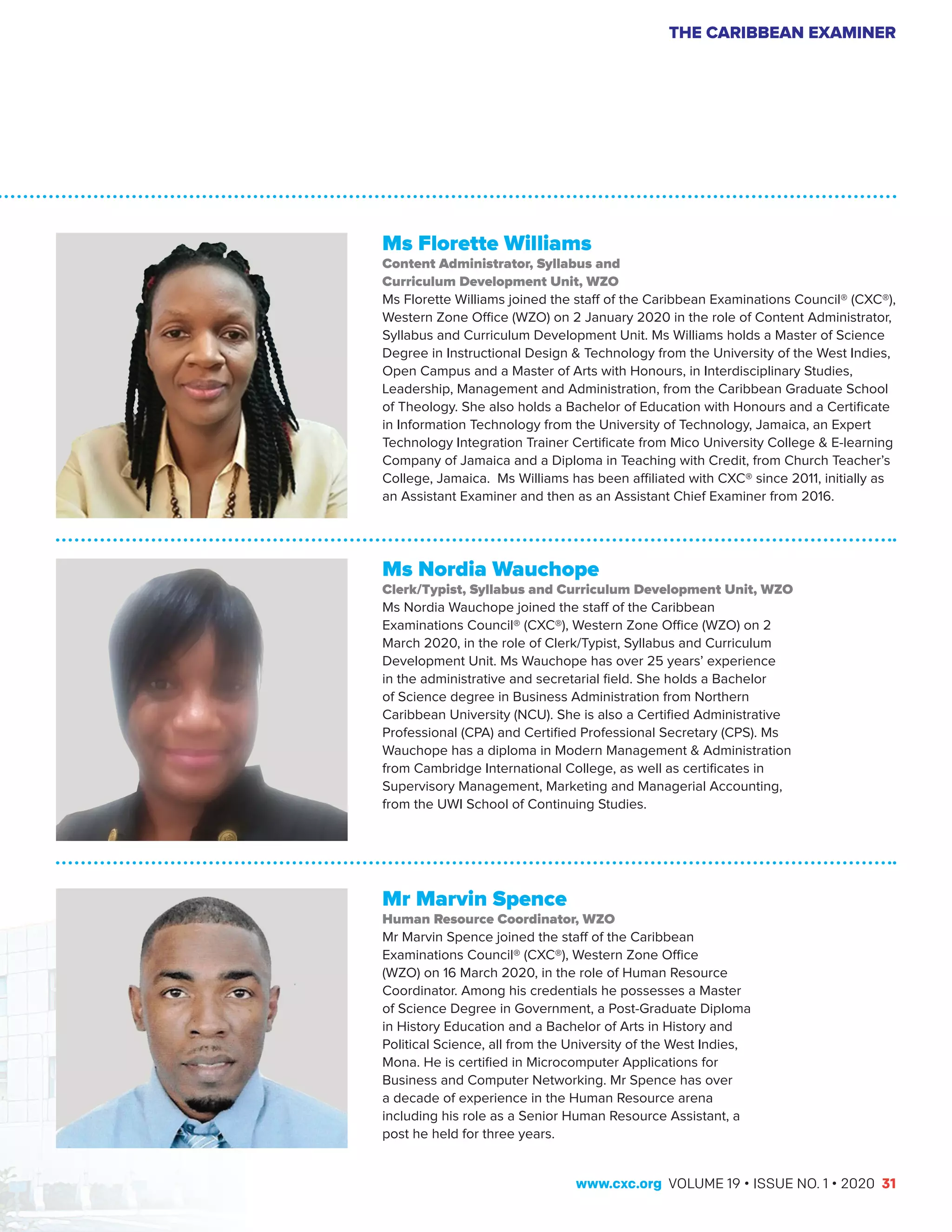 The Caribbean Examiner - Partners In Education | PDF The Caribbean Examiner - Partners In Education